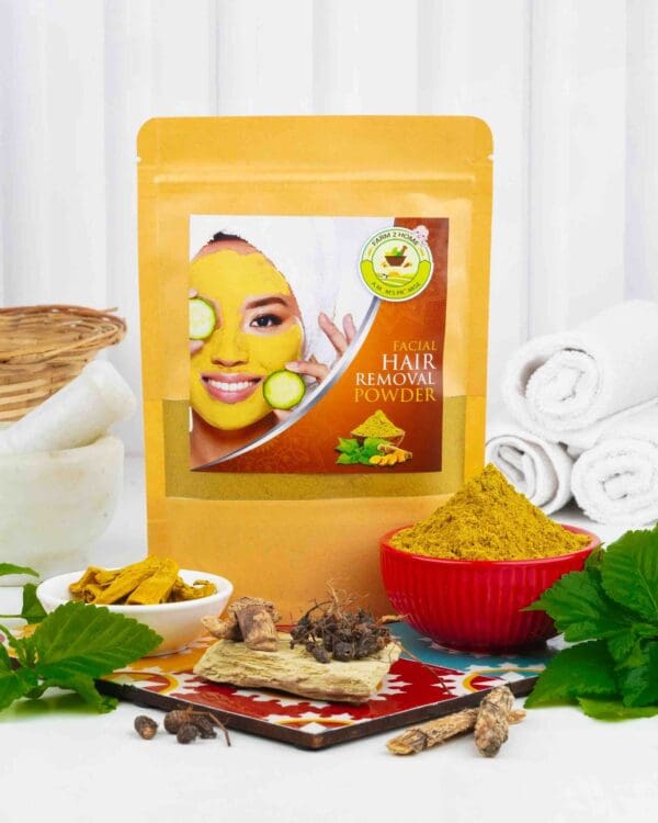 FACIAL HAIR REMOVAL POWDER (100g)