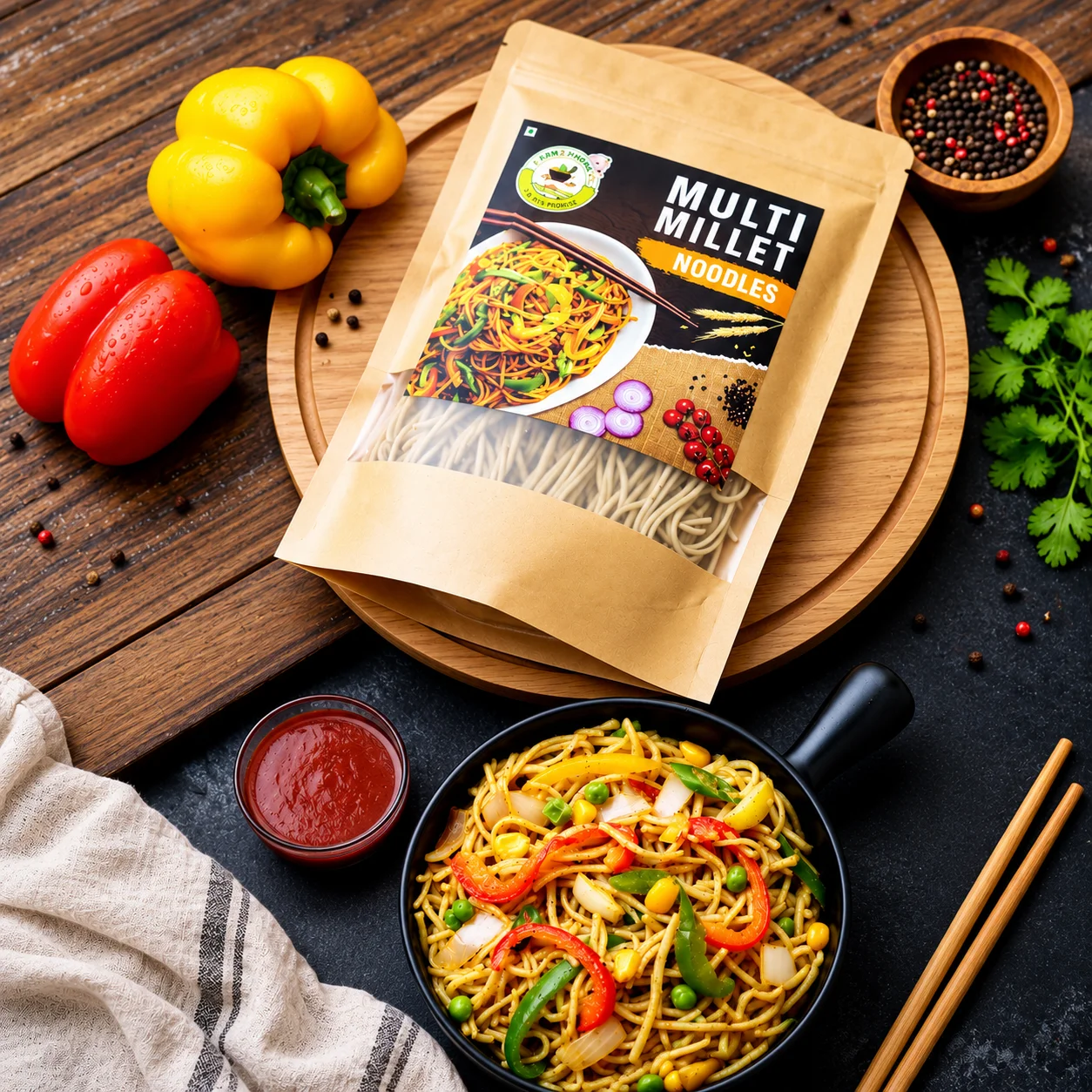 MIXED MILLET NOODLES from Farm2Home