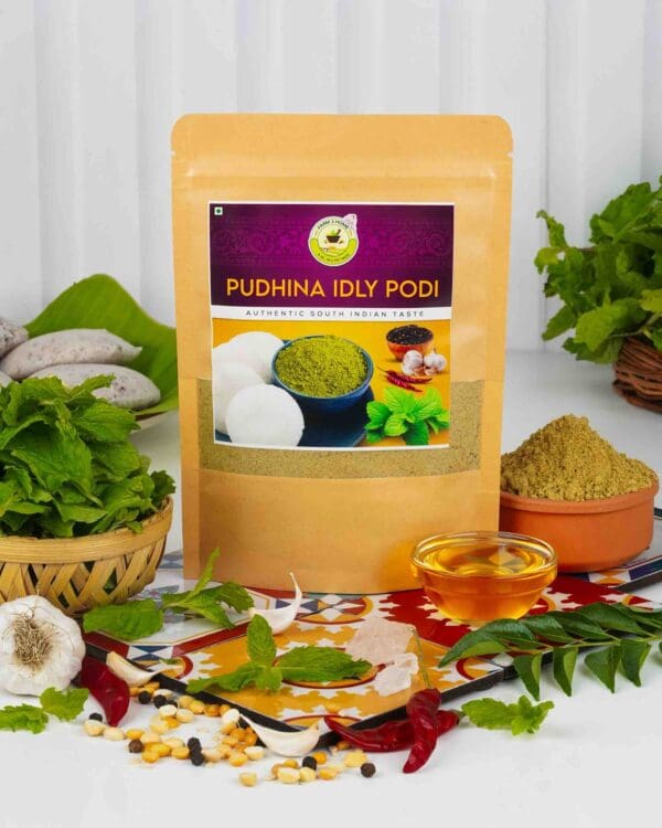 PUDHINA IDLI PODI / MINT LEAF IDLI PODI (200g)