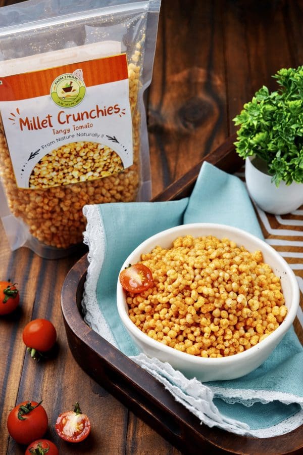 Millet Crunchies Tangy Tomato