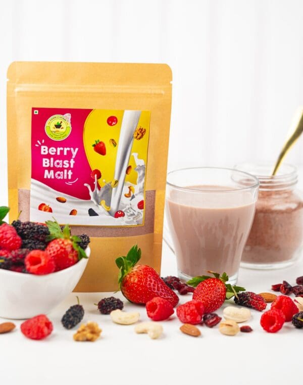 berry blast malt