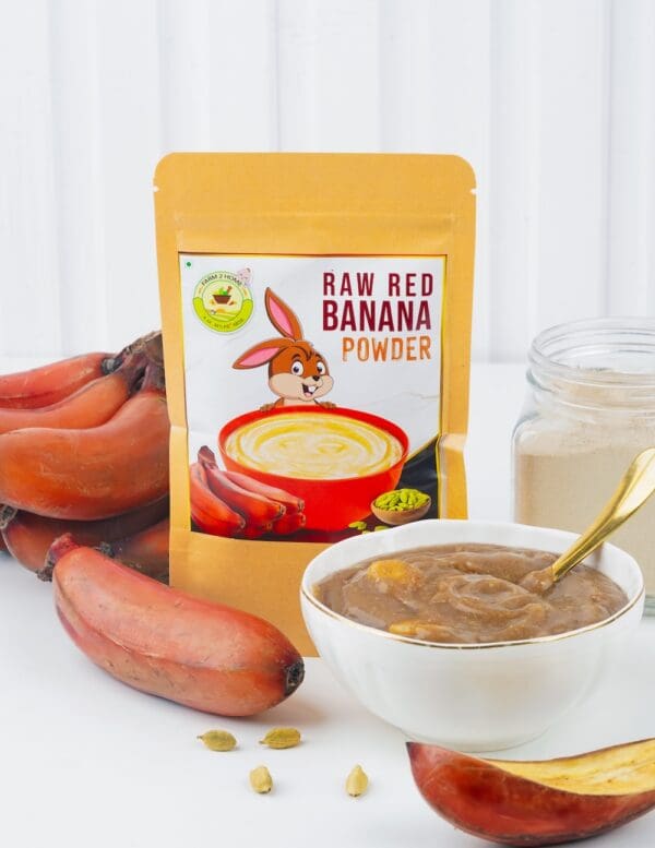 red banana powder