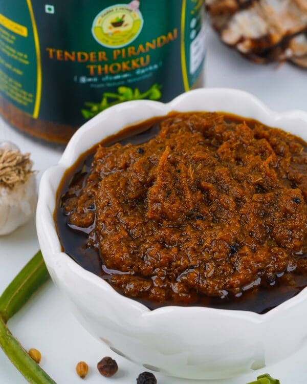 TENDER PIRANDAI THOKKU / PIRANDAI THOKKU (200g) - Image 4