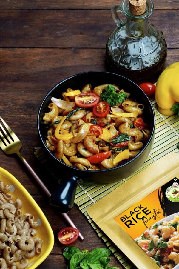 BLACK RICE PASTA (180g)