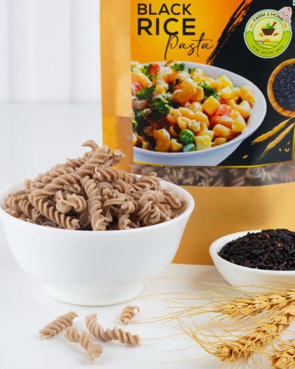 BLACK RICE PASTA (180g) - Image 3