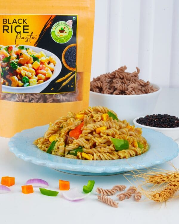 BLACK RICE PASTA (180g)