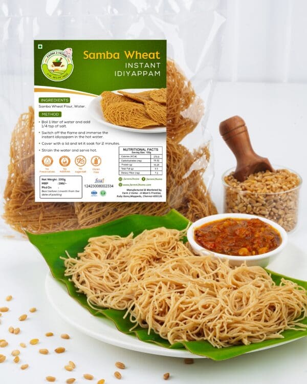 INSTANT SAMBA WHEAT IDIYAPPAM (100g)