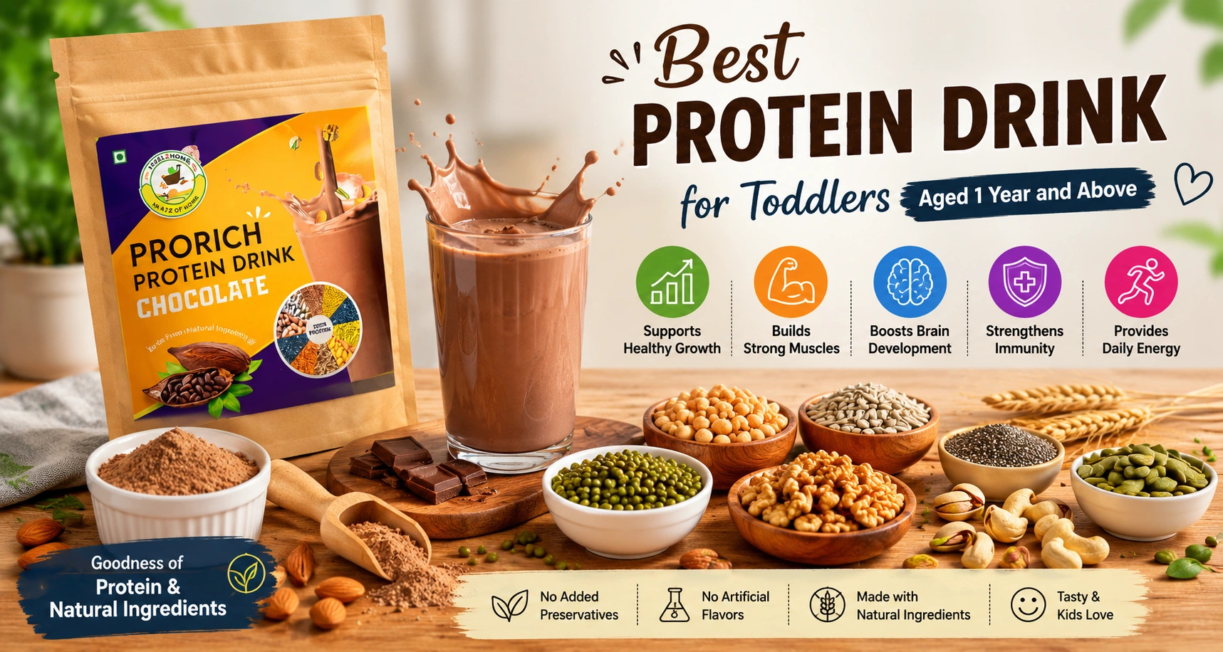 Best Protein Drink for Toddlers Aged 1 Year and Above