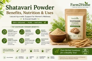 Read more about the article Shatavari Powder Benefits: Nutrition, Uses & Health Benefits | Farm2Home