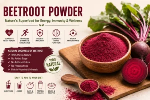 Read more about the article Beetroot Powder: Benefits, Uses, Nutrition & How to Choose the Best One