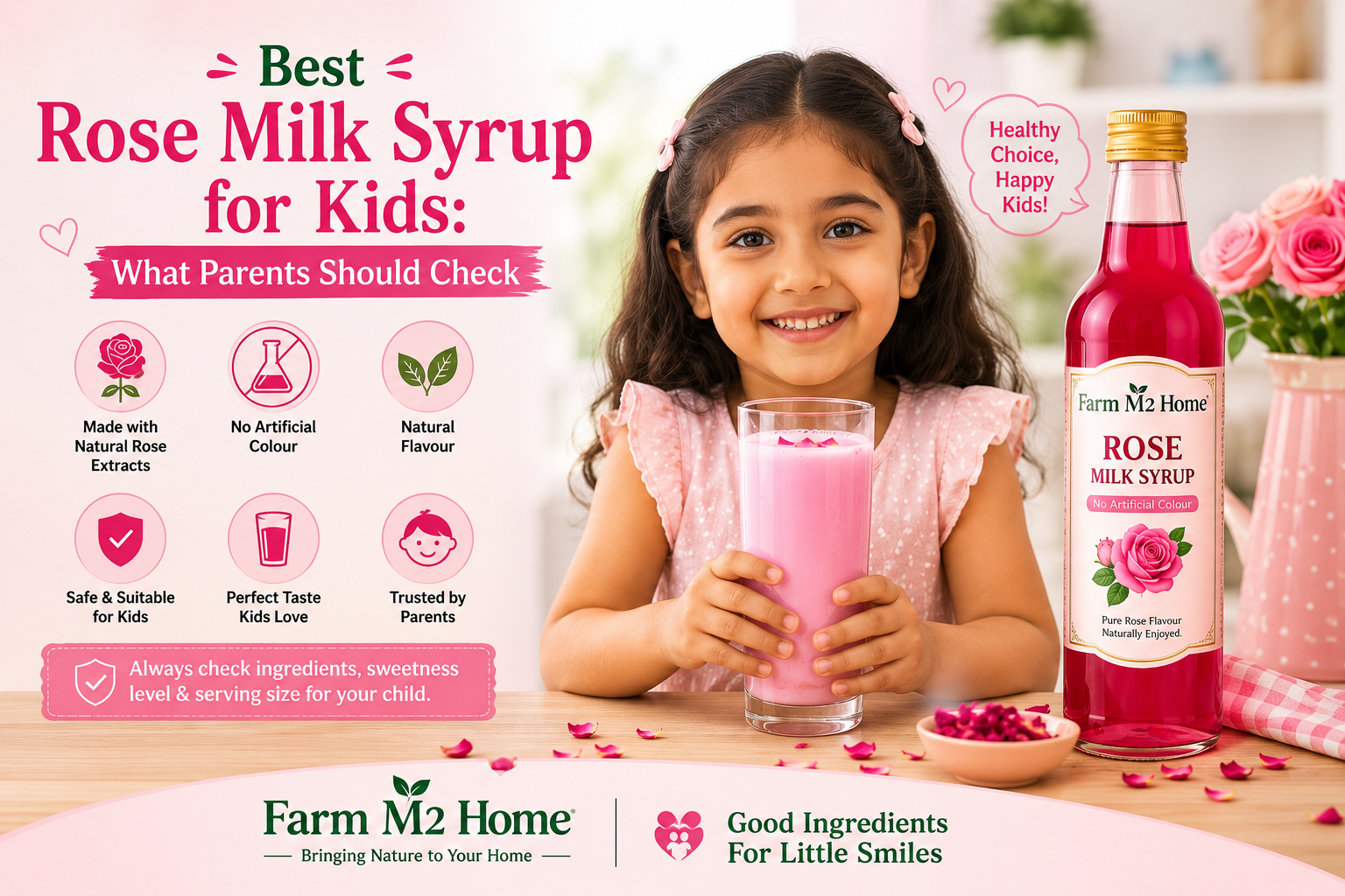 Best Rose Milk Syrup for Kids: What Parents Should Check