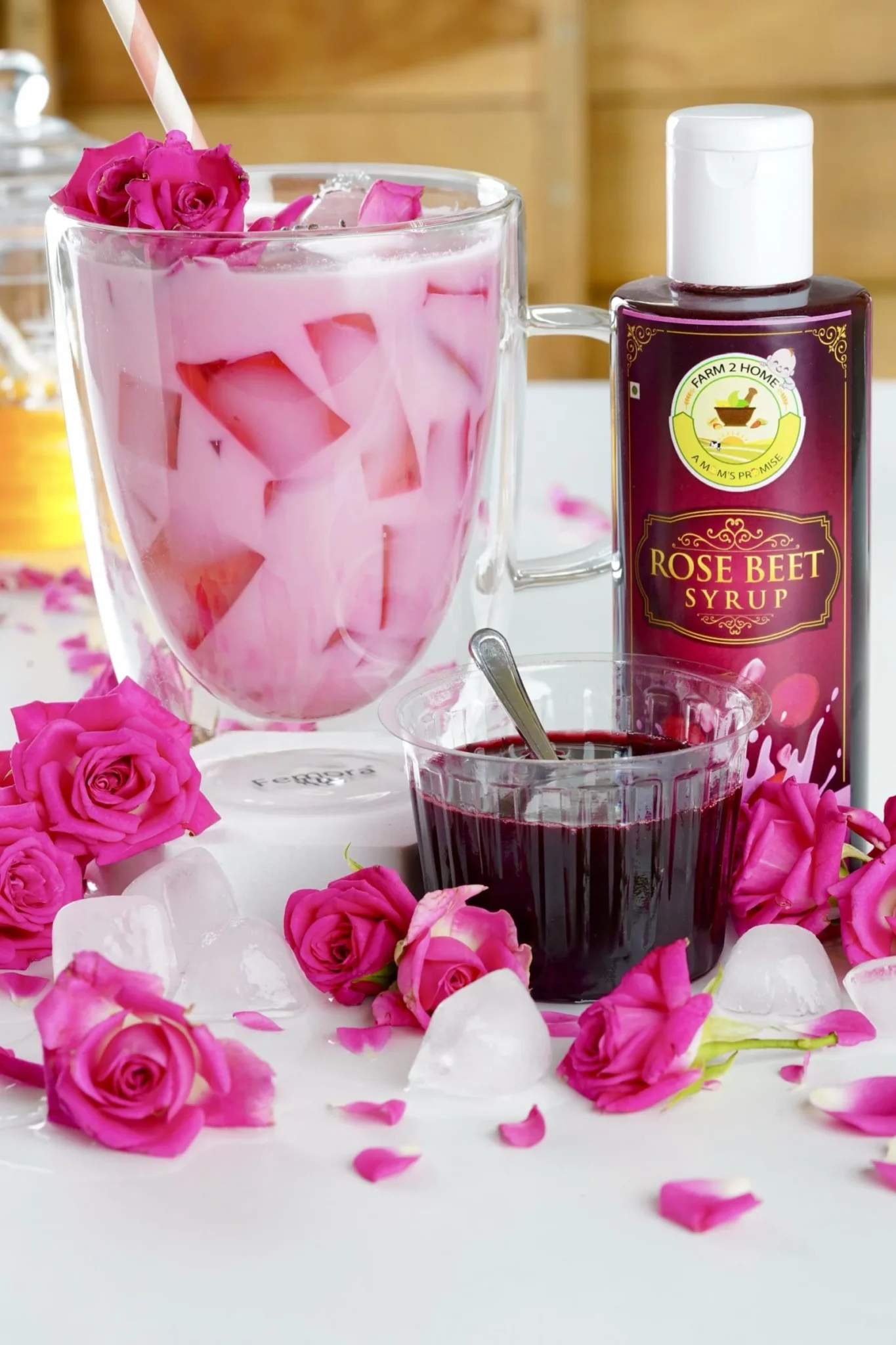 Natural Rose Milk Syrup: A Better Alternative to Artificial Rose Syrups