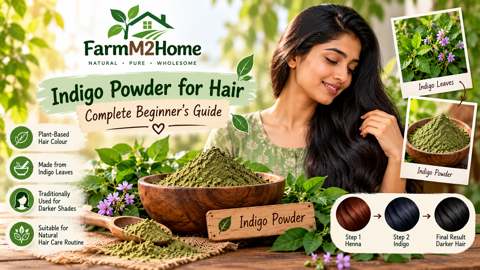 Indigo Powder for Hair: Complete Beginner’s Guide
